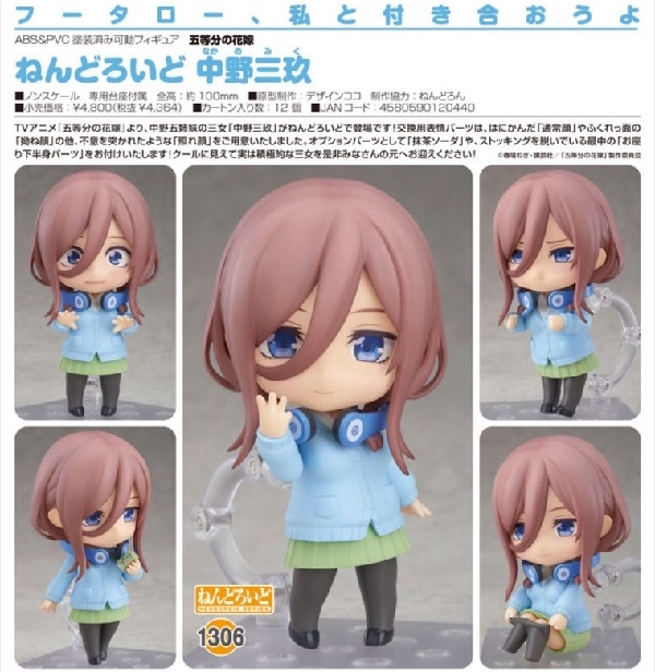 Nakano Miku - Nendoroid